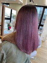 ミラシィ 成田(Mirashy)&nbsp;ハイライトカラーミルクティーベージュレイヤーカット