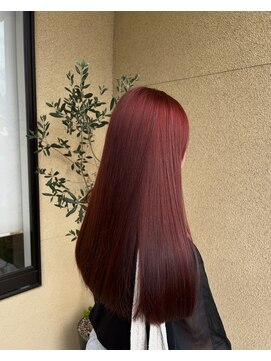 アフェクテュー 春日店(affectueux) 10代20代30代ブリーチなしピンクベージュ