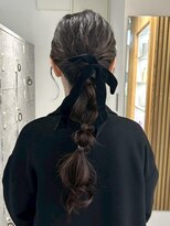 ムーン バイ ケンジ(moon by KENJE)&nbsp;【hinari】編みおろし/ヘアセット/お呼ばれヘア/30代