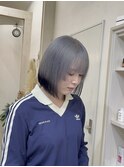 ホワイトアッシュシルバー×エンドカラー