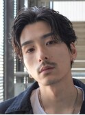 福岡天神メンズフェザーパーマフェザーショートスパイラルパーマ