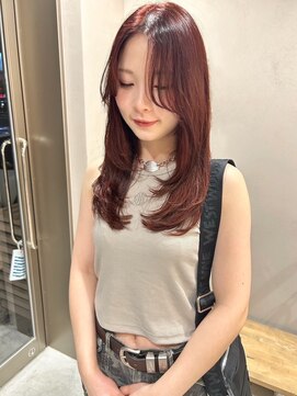 ユニ バイ ミリィ 四日市(uni by mily) 【uni 神田】レイヤーカット/暖色カラー