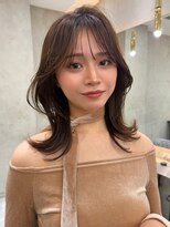 ロンドワン 三宮元町(Lond one) 韓国レイヤーカット/ヨシンモリフェイスレイヤー/艶髪カラー