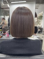 ソピ バイ インビテーション(sopi by invitation)&nbsp;自然に内に入るボブ 縮毛矯正 アッシュカラー 透明感カラー！