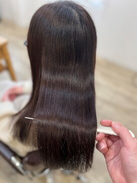 ミラ(MIRA) 髪質改善カラーツヤロング