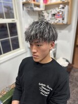 ブル(BULL) ツイスパ×ホワイトメッシュ