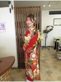 成人式　着付