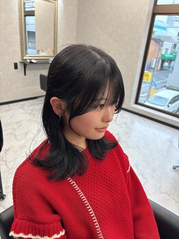 シャルプ(CHALP)の写真/顔まわりで印象は8割決まる！印象を左右する顔周りは《CHALP》にお任せ♪数ミリ単位でこだわります。