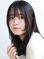 セッテ 自由が丘店(Sette)&nbsp;顔周りレイヤーセミロングブルージュ