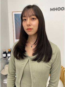 ムード 立川(MHOOD) 顔まわりレイヤー/レイヤーカット._.