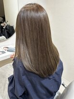 ベル サウス(BHEL south)&nbsp;津市ロングレイヤーカットハッシュカット透明感カラー重めロング