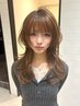 カット+ブリーチ無しダブルカラー+トリートメント¥23100→¥20000