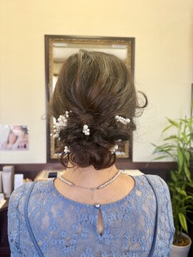 ユアサ(YUASA) 結婚式お呼ばれヘアセット