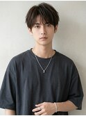 池袋 メンズカット ルーズパーマ シースルーマッシュ