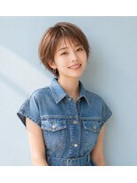 ライクバイコトナ 越谷(RIKE by kotona)&nbsp;ショートボブ髪型20代30代40代50代前髪あり前髪なし面長丸顔越谷