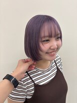 ジジ インターパーク 宇都宮(Gigi)&nbsp;宇都宮/ボブレイヤー/ラベンダーカラー/ハイトーンカラー