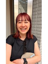 タルサ(tulsa)&nbsp;1回ブリーチで作る暖色カラー