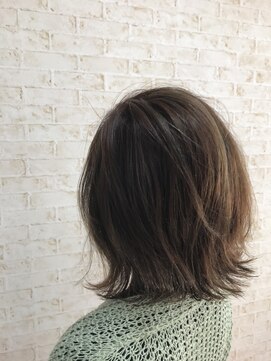 ヘアステージ ラヴァフロー(Hair stage Loverflow) ボブ×ハイライトミックス