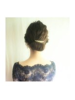 シェヴー(Cheveux)&nbsp;結婚式◆エレガントなシニヨンスタイル