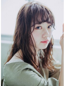 ウイングスガーデン 鶴川(WINGS garden) シースルーバング×外国人風カラー♪ 鶴川 美容室