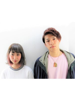 【学割U24★平日限定】デザインcut+ジュエルカラー￥6300◇プチプラ×高い技術力で、お洒落な学生に人気☆