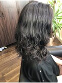 ふわふわパーマ
