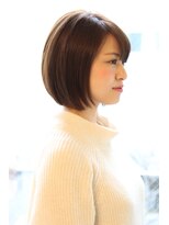 ３０代４０代５０代　大人可愛いボブスタイル　ストレート