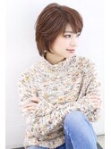 イメチェンしやすい可愛いも綺麗も手に入る丸みショートボブ