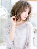 ■色っぽフェミニンくせ毛風無造作カール52-4★上尾20代30代40代