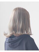 リリー ヘアー デザイン(LILY HAIR DESIGN)&nbsp;ワンメイクカラー　ハイトーン