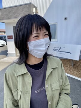 ヘアークラフト アーク(HAIR CRAFT ark) 外ハネウルフ