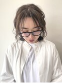 【FOLK】小顔 厚めバング イメチェン  アッシュベージュ♪