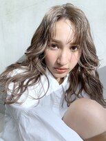 アイティー バイ アルバム 浦和店(IT by ALBUM)&nbsp;ナチュラルウェーブ_カーキグレージュマッシュショート_8413