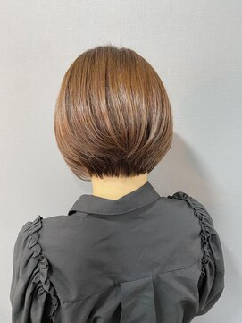 ヘアアンドメイク エジェリ(hair&make egerie) 【結べないボブ/ベナボブ/ブラウンカラー/20代/30代/40代/50代】