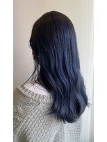 アンバースデー(UNBIRTHDAY)&nbsp;韓国風ブルーグレー/青髪暗髪ネイビー