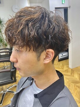 グリーン 登戸(green) 【YOSHI】メンズ　ツイストスパイラルパーマ