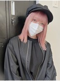 862外国人風カラーカシスレッドベイビーピンクネオンカラー