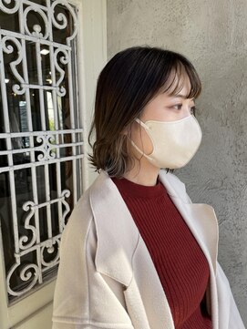 プライベートサロン キッテ(private salon kitte.) インナーカラーボブ