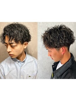 ＜理容室＞【博多・住吉】夜８時まで営業/清潔感を叶える[ハイセンスカット+ヘッドスパ+眉カット\6500]