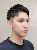 ２０代３０代４０代５０代　ツーブロックショート◎
