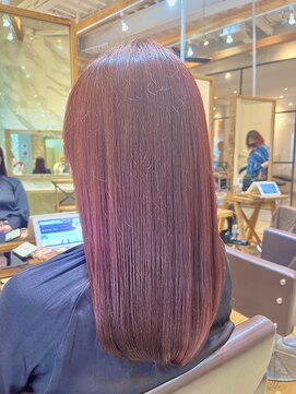 レム 綱島店(REM) ブリーチ無しで作る高発色暖色カラー