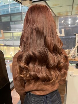 ラフ(LAFF) #バレイヤージュ#グレージュカラー#ボブウルフ#ココアベージュ