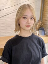 キーン 立川店(keen)&nbsp;【keen×田中】顔まわりカット×ボブ