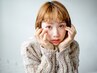 2回目まで【艶髪に♪】カット＋艶カラー＋トリートメント☆超音波アイロン付