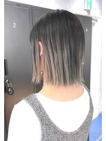 モアナ バイ ヘッドライト 二俣川店(Moana by HEADLIGHT)&nbsp;Moana【二俣川】#バレイヤージュ#ショートボブ#切りっぱなしボブ