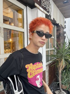 アンドピース and peace スパイキーショート