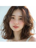 ニュアンスパーマで魅せるお洒落女性/レイヤースタイル