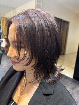 ヘアメイク ジール 羽黒店 ウルフカット