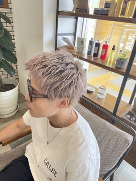 ノート ヘアーサロン(NOTE HAIR SALON) ホワイトペールピンク