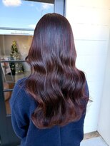 サロン LH(salon LH)&nbsp;ロングウェーブ/レイヤーカット/ココアブラウン